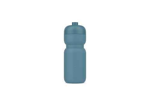 Mepal - Trinkflasche Squeeze Sport - Auslaufsicherer Verschluss - Squeeze zum Trinken - Langlebiges, weiches Material - Wasserflasche - 600 ml - Frost blue