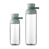 Mepal Trinkflaschen Vita - Wasserflaschen Duo Pack - Flaschen für Uni, Arbeit, Fitness, Outdoor, Job - Stoßfest, Auslaufsicher - BPA-frei & Spülmaschinenfest - 500 & 900 ml - Nordic Sage