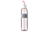 Mepal Trinkflasche Ellipse Nordic pink – 700 ml Inhalt – auch für kohlensäurehaltige Getränke – bruchfestes Material